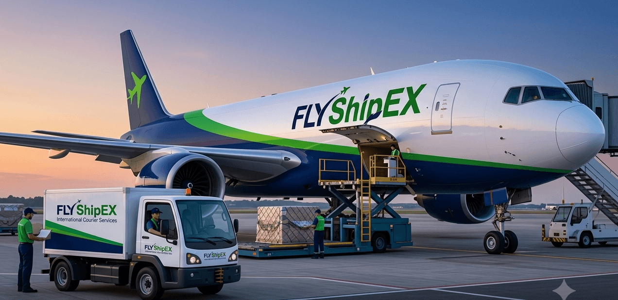 International Courier service by FlyShipEX